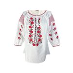 Fashion, accesorii si bijuterii - Femei - Imbracaminte femei - Camasi si bluze femei - Bluza dama M26 alb/negru darth vader marimea S - Infinity.ro