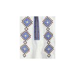 Fashion, accesorii si bijuterii - Femei - Imbracaminte femei - Camasi si bluze femei - Bluza dama M26 alb/maro , marimea M - Infinity.ro