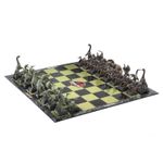 Sport si Outdoor - Alte sporturi - Sah si table - Joc sah Jurassic Park, 45x45 cm - Infinity.ro