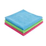 Market - Curatenie si intretinere casa - Produse bucatarie - Lavete si bureti - Lavete din microfibra Ultra Clean 30x30 cm – set 3 bucati, multicolor, curatare eficienta - Infinity.ro