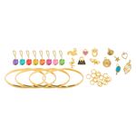 Jucarii, Copii si Bebe - Jucarii si jocuri - Jucarii & jocuri educative - Seturi de artizanat - Set creativ, propriile bratari cu charm-uri, accesorii aurii, Besties, 5+ ani - Infinity.ro