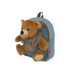 Carti si Birotica - Rechizite - Rucsacuri si genti scolare - Rucsac Be My Friend, Perletti, pentru gradinita, cu ursulet de plus detasabil, 21x27x9 cm - Infinity.ro