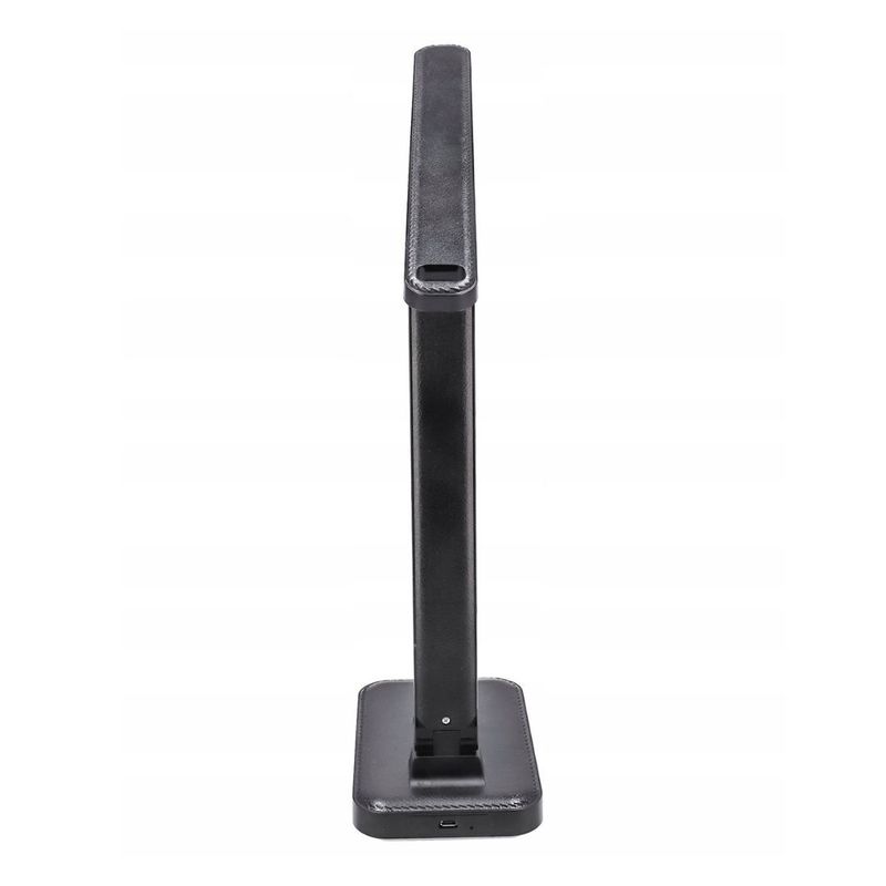 Casa si Gradina - Corpuri si surse de iluminat - Veioze si lampi - Veioze - Lampa de birou LED Jumi, cu suport pentru telefon, negru, 3 niveluri de luminozitate - Infinity.ro