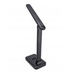 Casa si Gradina - Corpuri si surse de iluminat - Veioze si lampi - Veioze - Lampa de birou LED Jumi, cu suport pentru telefon, negru, 3 niveluri de luminozitate - Infinity.ro