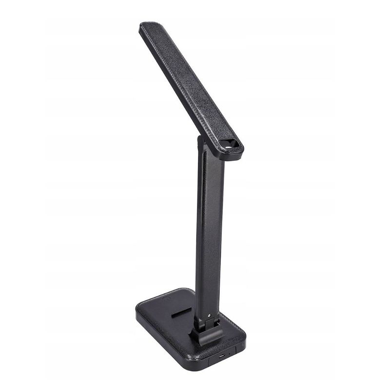 Casa si Gradina - Corpuri si surse de iluminat - Veioze si lampi - Veioze - Lampa de birou LED Jumi, cu suport pentru telefon, negru, 3 niveluri de luminozitate - Infinity.ro