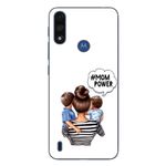 Laptop, Telefoane si Tablete - Telefoane mobile si accesorii - Accesorii Telefoane - Huse telefoane - Husa compatibila cu Motorola Moto E7 Power Silicon Gel Tpu Model Mom of Boys - Infinity.ro