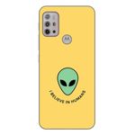 Laptop, Telefoane si Tablete - Telefoane mobile si accesorii - Accesorii Telefoane - Huse telefoane - Husa compatibila cu Motorola Moto G10 si G30 Silicon Gel Tpu Model Alien Belive In Humans - Infinity.ro