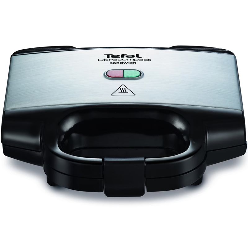 Electronice si Electrocasnice - Electrocasnice bucatarie - Preparare paine - Sandwich-maker - Sandwich-maker Tefal SM157236, 700W, maner izolat, sistem de blocare, invelis antiaderent, Negru - Infinity.ro