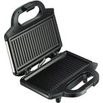 Electronice si Electrocasnice - Electrocasnice bucatarie - Preparare paine - Sandwich-maker - Sandwich-maker Tefal SM157236, 700W, maner izolat, sistem de blocare, invelis antiaderent, Negru - Infinity.ro
