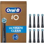 Ingrijire personala si Cosmetice - Igiena dentara - Rezerve si accesorii - Rezerve periuta de dinti electrica Oral-B iO Ultimate Clean, compatibile doar cu seria iO, Negru, 8 buc - Infinity.ro
