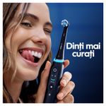 Ingrijire personala si Cosmetice - Igiena dentara - Rezerve si accesorii - Rezerve periuta de dinti electrica Oral-B iO Ultimate Clean, compatibile doar cu seria iO, Negru, 8 buc - Infinity.ro