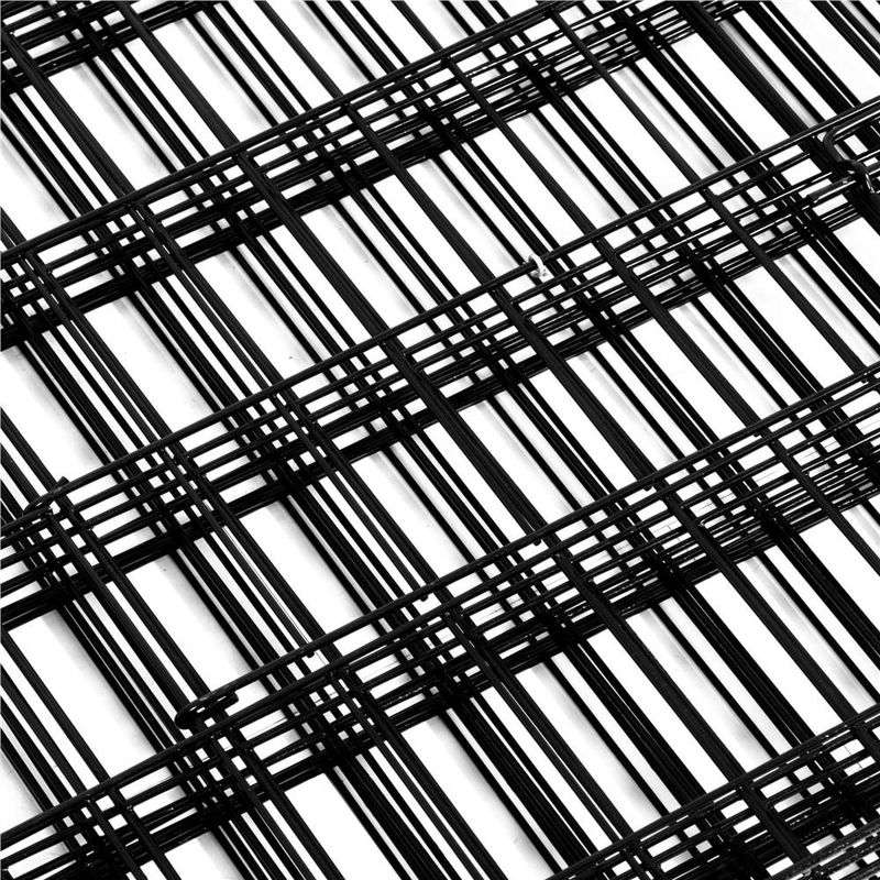 Petshop - Accesorii petshop - Culcusuri si custi - Tarcuri si colivii - Tarc animale companie fier configurabil usa acces xxl, 120x120x60 cm, pliabil, negru - Infinity.ro