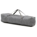 Petshop - Accesorii petshop - Culcusuri si custi - Tarcuri si colivii - Tarc joaca pliabil copii intrare fermoar plasa protectie, 200x180x66 cm, sigur, gri - Infinity.ro