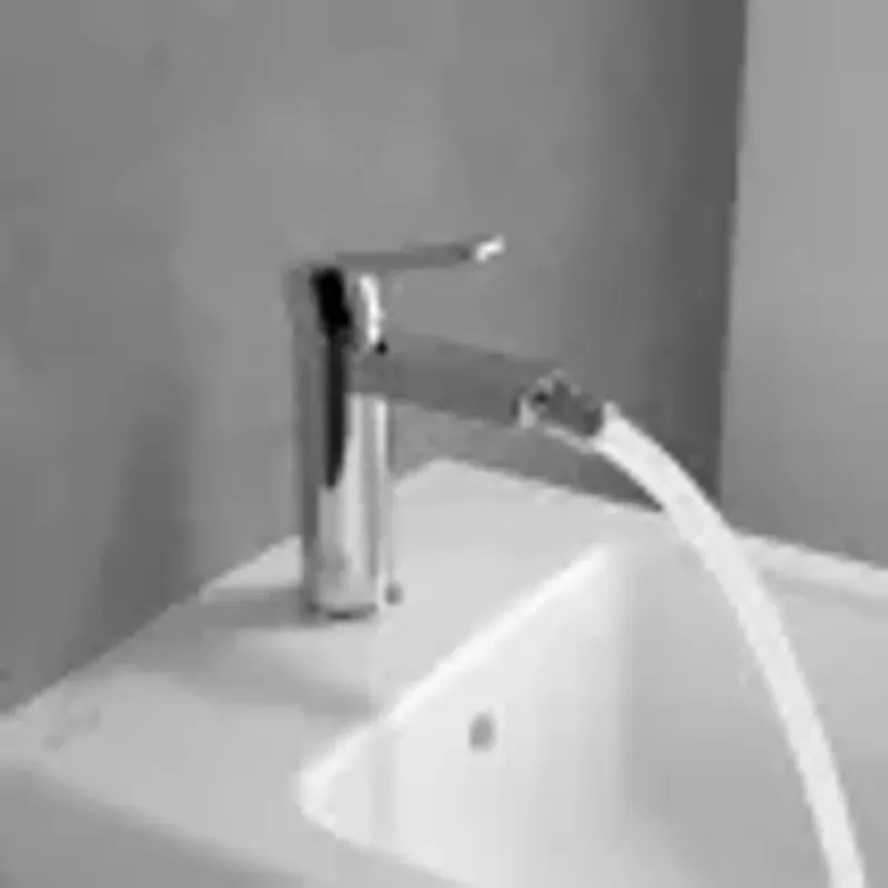Casa si Gradina - Sanitare - Lavoar baie si accesorii - Baterii sanitare - Baterie bideu Villeroy and Boch Architectura, M, 164 mm, ventil, crom, TVB10300100061 - Infinity.ro