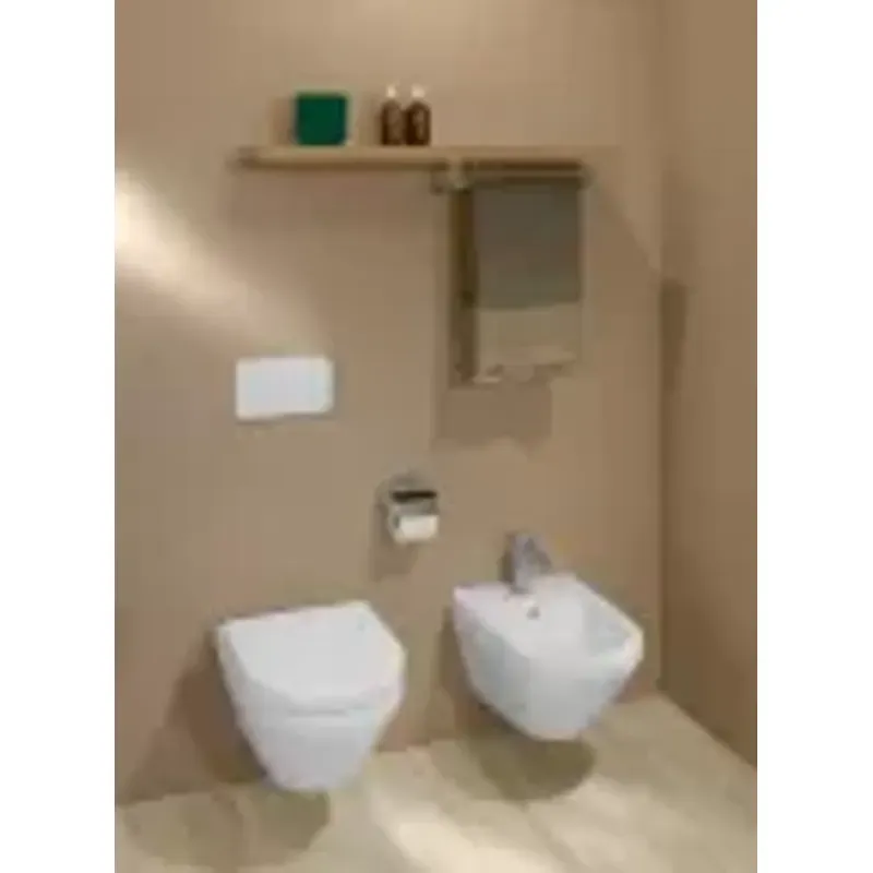 Casa si Gradina - Sanitare - Lavoar baie si accesorii - Baterii sanitare - Baterie bideu Villeroy and Boch Architectura, M, 164 mm, ventil, crom, TVB10300100061 - Infinity.ro