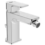 Casa si Gradina - Sanitare - Lavoar baie si accesorii - Baterii sanitare - Baterie bideu Ideal Standard Edge A7118, 3/8'',a M, monocomanda, aerator cu bila, cartus ceramic, pop-up metalic, crom - Infinity.ro