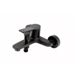 Casa si Gradina - Sanitare - Lavoar baie si accesorii - Baterii sanitare - Baterie cada FDesign Seppia, aparenta, diverter, set dus, mat, negru, FD1-SPA-1-22 - Infinity.ro