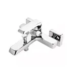 Casa si Gradina - Sanitare - Lavoar baie si accesorii - Baterii sanitare - Baterie de cada FDesign Brina FD1-BRN-1-11, 1/2'', aparenta, diverter, monocomanda, cartus ceramic, crom - Infinity.ro