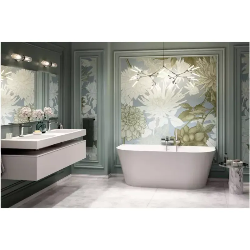 Casa si Gradina - Sanitare - Lavoar baie si accesorii - Baterii sanitare - Baterie de cada FDesign Brina FD1-BRN-1-11, 1/2'', aparenta, diverter, monocomanda, cartus ceramic, crom - Infinity.ro