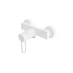 Casa si Gradina - Sanitare - Lavoar baie si accesorii - Baterii sanitare - Baterie dus FDesign Zaffiro FD1-ZFR-7-33, 1/2'', aparenta, monocomanda, mat, alb - Infinity.ro