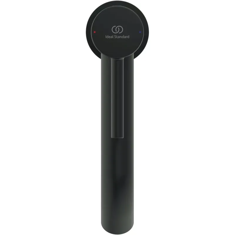 Casa si Gradina - Sanitare - Lavoar baie si accesorii - Baterii sanitare - Baterie lavoar CeraLine, XL, 321 mm, ventil, mat, negru, BD137XG - Infinity.ro