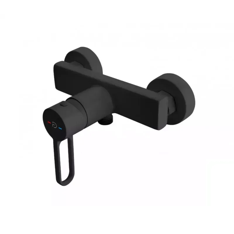 Casa si Gradina - Sanitare - Lavoar baie si accesorii - Baterii sanitare - Baterie dus Fdesign Zaffiro, aparenta, colona dus, mat, negru, FD1-ZFR-7-22 - Infinity.ro