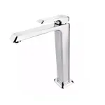Casa si Gradina - Sanitare - Lavoar baie si accesorii - Baterii sanitare - Baterie lavoar FDesign Brina FD1-BRN-2L-11, 3/8'', marimea XL, monocomanda, cartus ceramic, fara ventil, crom - Infinity.ro