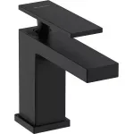 Casa si Gradina - Sanitare - Lavoar baie si accesorii - Baterii sanitare - Baterie lavoar Hansgrohe Tecturis E, S, 135 mm, pornire rece, mat, negru,73001670 - Infinity.ro