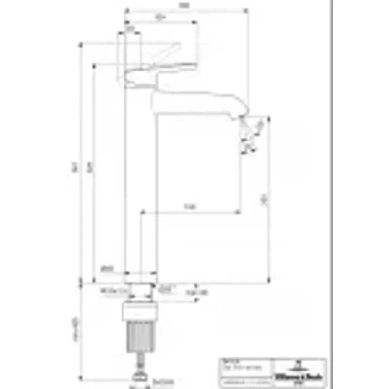 Casa si Gradina - Sanitare - Lavoar baie si accesorii - Baterii sanitare - Baterie lavoar Villeroy and Boch Skyla, XL, 329 mm, crom, TVW11600300061 - Infinity.ro