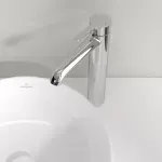 Casa si Gradina - Sanitare - Lavoar baie si accesorii - Baterii sanitare - Baterie lavoar Villeroy and Boch Skyla, XL, 329 mm, crom, TVW11600300061 - Infinity.ro