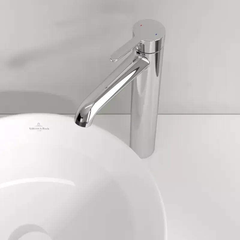 Casa si Gradina - Sanitare - Lavoar baie si accesorii - Baterii sanitare - Baterie lavoar Villeroy and Boch Skyla, XL, 329 mm, crom, TVW11600300061 - Infinity.ro