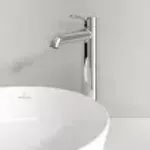 Casa si Gradina - Sanitare - Lavoar baie si accesorii - Baterii sanitare - Baterie lavoar Villeroy and Boch Skyla, XL, 329 mm, crom, TVW11600300061 - Infinity.ro