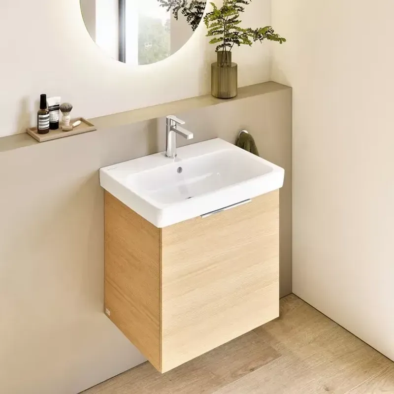 Casa si Gradina - Sanitare - Lavoar baie si accesorii - Baterii sanitare - Baterie lavoar Villeroy and Boch Architectura, M, 164 mm, crom, TVW10300400161 - Infinity.ro
