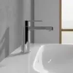 Casa si Gradina - Sanitare - Lavoar baie si accesorii - Baterii sanitare - Baterie lavoar Villeroy and Boch Architectura, M, 164 mm, crom, TVW10300400161 - Infinity.ro