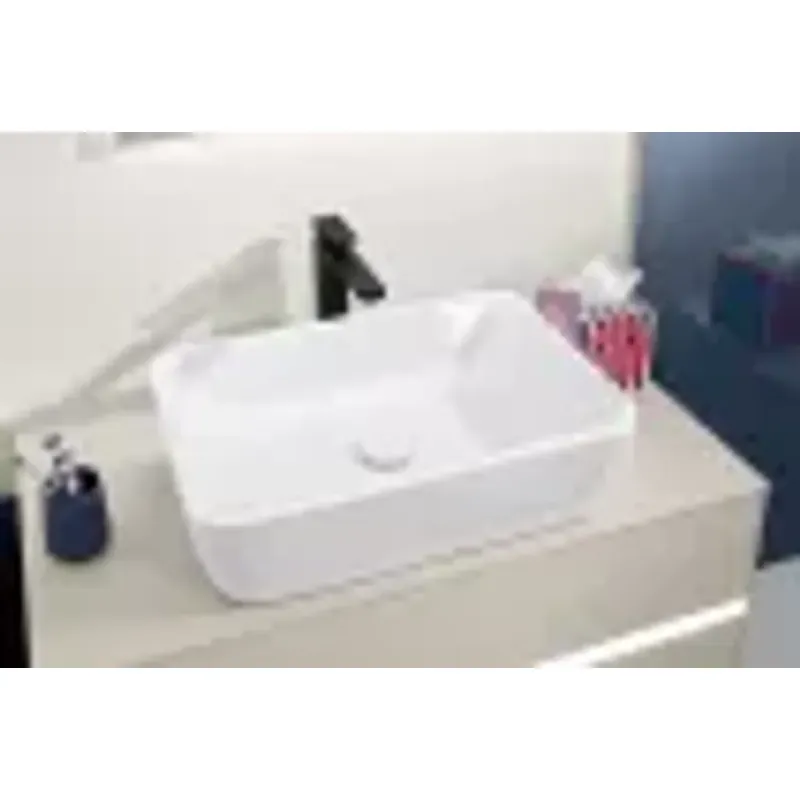 Casa si Gradina - Sanitare - Lavoar baie si accesorii - Baterii sanitare - Baterie lavoar Villeroy and Boch Architectura, XL, 306 mm, ventil, mat, negru, TVW125002000K5 - Infinity.ro