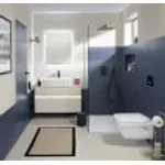 Casa si Gradina - Sanitare - Lavoar baie si accesorii - Baterii sanitare - Baterie lavoar Villeroy and Boch Architectura, XL, 306 mm, ventil, mat, negru, TVW125002000K5 - Infinity.ro