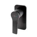 Casa si Gradina - Sanitare - Lavoar baie si accesorii - Baterii sanitare - Unitate comanda FDesign Seppia FD1-SPA-7PA-22, 1/2'', incastrat, 1 iesire 1/2'', valva inclusa, mat, negru - Infinity.ro