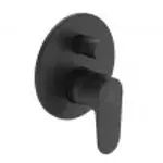 Casa si Gradina - Sanitare - Lavoar baie si accesorii - Baterii sanitare - Unitate comanda Ideal Standard Cerafine A7193XG, 1/2'', aparent, 2 iesiri, diverter, monocomanda, mat, negru - Infinity.ro