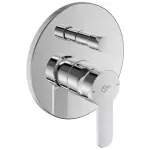Casa si Gradina - Sanitare - Lavoar baie si accesorii - Baterii sanitare - Unitate comanda Ideal Standard Gio A6276AA, 1/2'', aparent, 2 iesiri, diverter, monocomanda, necesita set fixare, crom - Infinity.ro