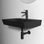 Casa si Gradina - Sanitare - Lavoar baie si accesorii - Baterii sanitare - Baterie lavoar Ideal Standard Cerafine BC699XG, 3/8'',a M, monocomanda, cartus ceramic, ventil cu tija, mat, negru - Infinity.ro