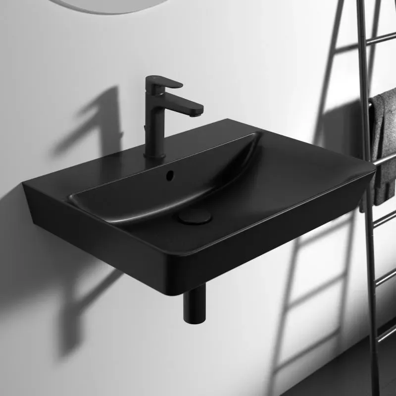 Casa si Gradina - Sanitare - Lavoar baie si accesorii - Baterii sanitare - Baterie lavoar Ideal Standard Cerafine BC699XG, 3/8'',a M, monocomanda, cartus ceramic, ventil cu tija, mat, negru - Infinity.ro