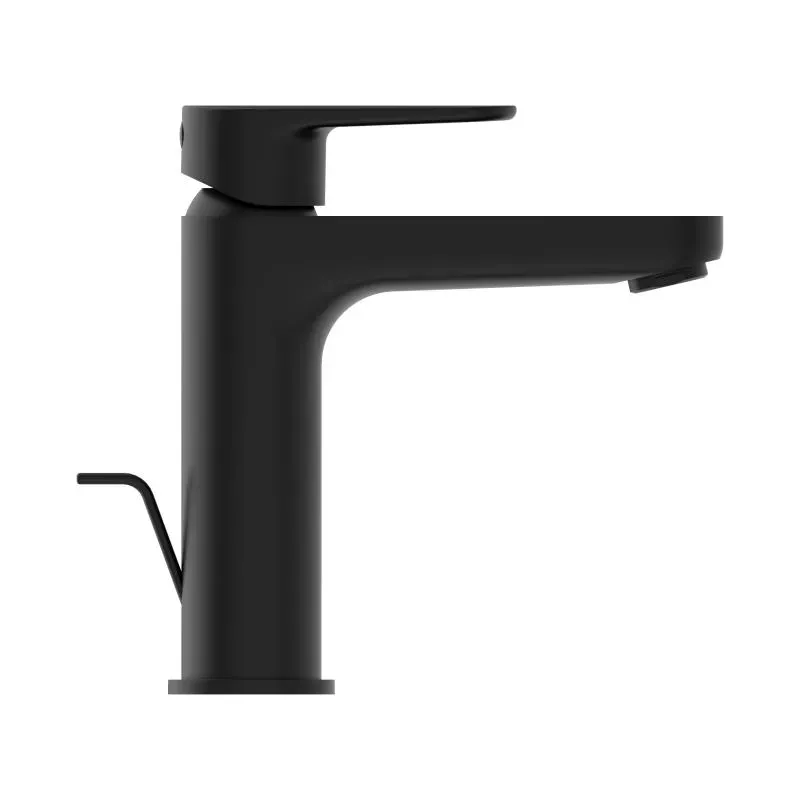 Casa si Gradina - Sanitare - Lavoar baie si accesorii - Baterii sanitare - Baterie lavoar Ideal Standard Cerafine BC699XG, 3/8'',a M, monocomanda, cartus ceramic, ventil cu tija, mat, negru - Infinity.ro