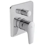 Casa si Gradina - Sanitare - Lavoar baie si accesorii - Baterii sanitare - Unitate comanda Ideal Standard Cerafine A7189AA, 1/2'', incastrata, monocomanda, diverter, 2 cai, crom - Infinity.ro