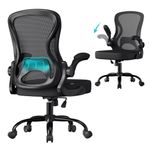 Casa si Gradina - Mobilier - Scaune si fotolii - Scaune - Scaun de birou ergonomic, reglabil pe inaltime, suport lombar, functie balans, 60x60x105 cm, negru - Infinity.ro