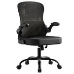 Casa si Gradina - Mobilier - Scaune si fotolii - Scaune - Scaun de birou ergonomic, reglabil pe inaltime, suport lombar, functie balans, 60x60x105 cm, negru - Infinity.ro