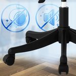 Casa si Gradina - Mobilier - Scaune si fotolii - Scaune - Scaun birou ergonomic, reglabil, cu suport lombar si tetiera, plasa mesh, maxim 120 kg, 50x50x126 cm, negru - Infinity.ro