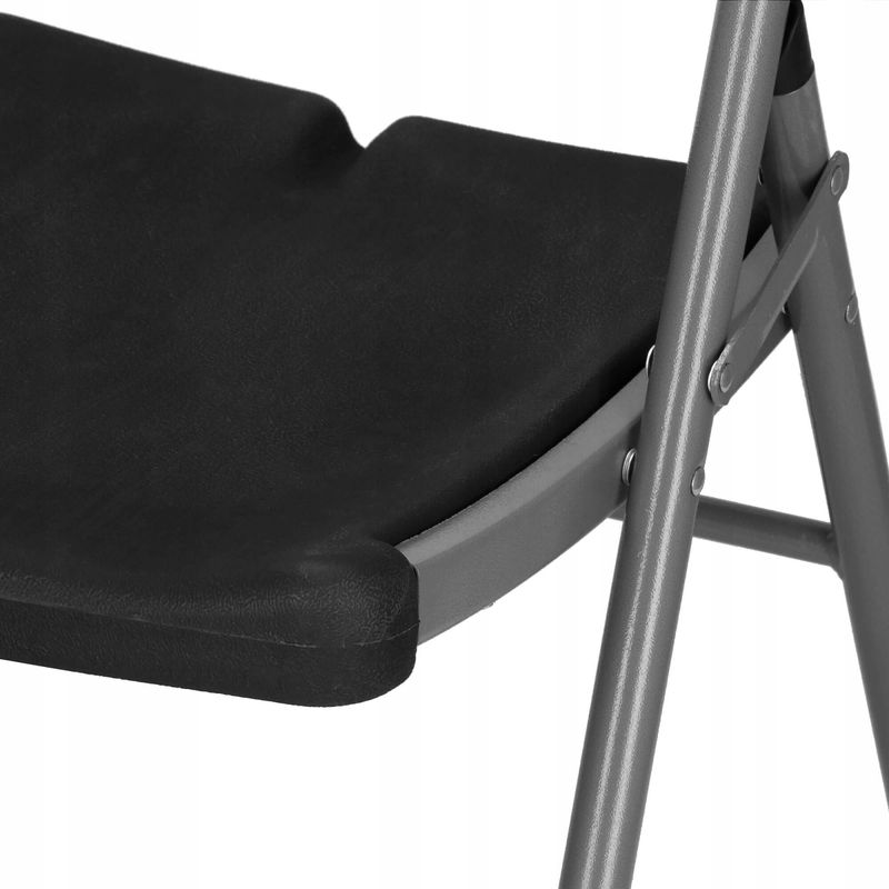 Casa si Gradina - Mobilier - Scaune si fotolii - Scaune - Scaun pliant din plastic pentru catering sau terasa, sarcina 150kg, negru - Infinity.ro