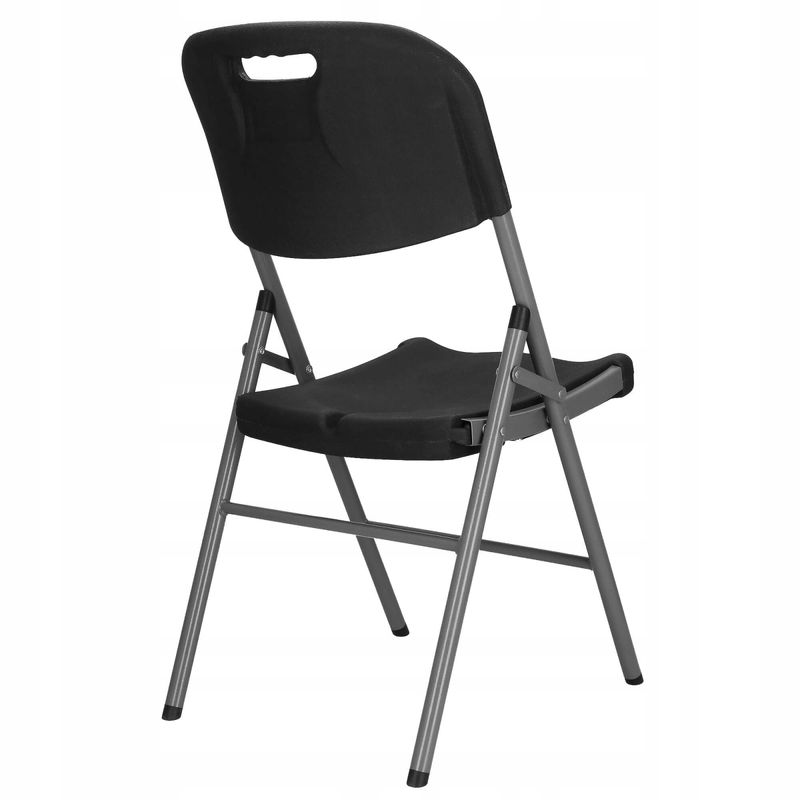 Casa si Gradina - Mobilier - Scaune si fotolii - Scaune - Scaun pliant din plastic pentru catering sau terasa, sarcina 150kg, negru - Infinity.ro