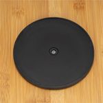 Casa si Gradina - Mobilier - Seturi de mobilier - Seturi bucatarie - Set servire rotativ platou bambus 6 boluri portelan mecanism 360, 30 cm diametru, natural alb - Infinity.ro