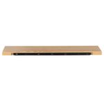 Casa si Gradina - Mobilier - Mobilier baie - Corpuri baie - Set 3 rafturi plutitoare perete mdf suport metalic 30 45 60 cm, 15 cm adancime, design modern, maro - Infinity.ro
